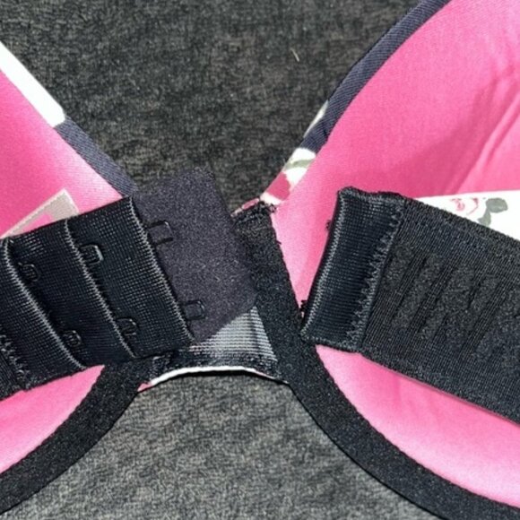 PINK Victoria's Secret Wear Everywhere T-Shirt Bra Lightly Lined Underwire 32DD - Picture 8 of 12